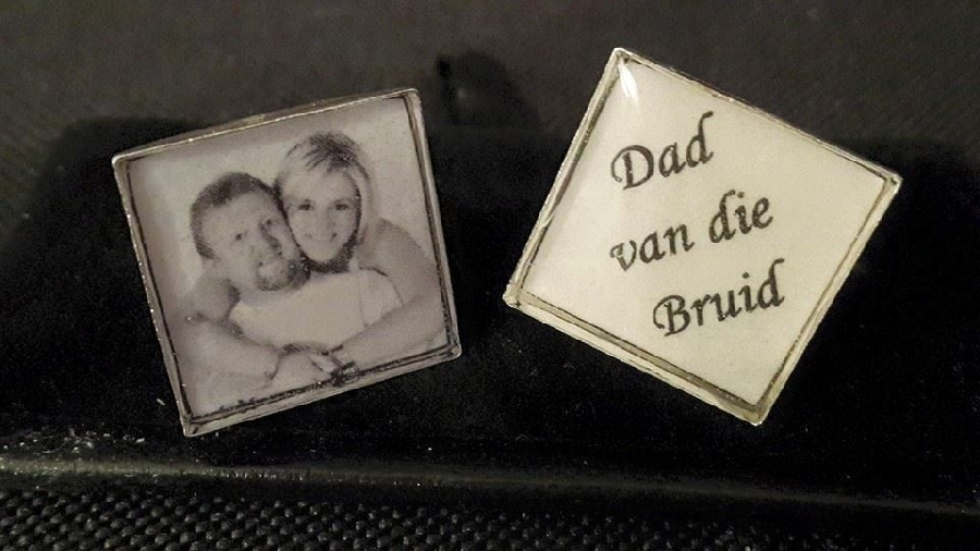 cuff003-cufflinks-square-&ndash-silver-customised-with-own-message--photo